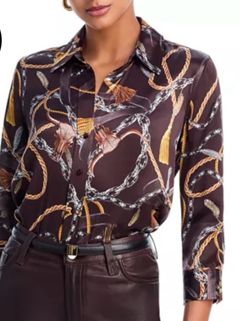 L’Agence Dani Silk Blouse